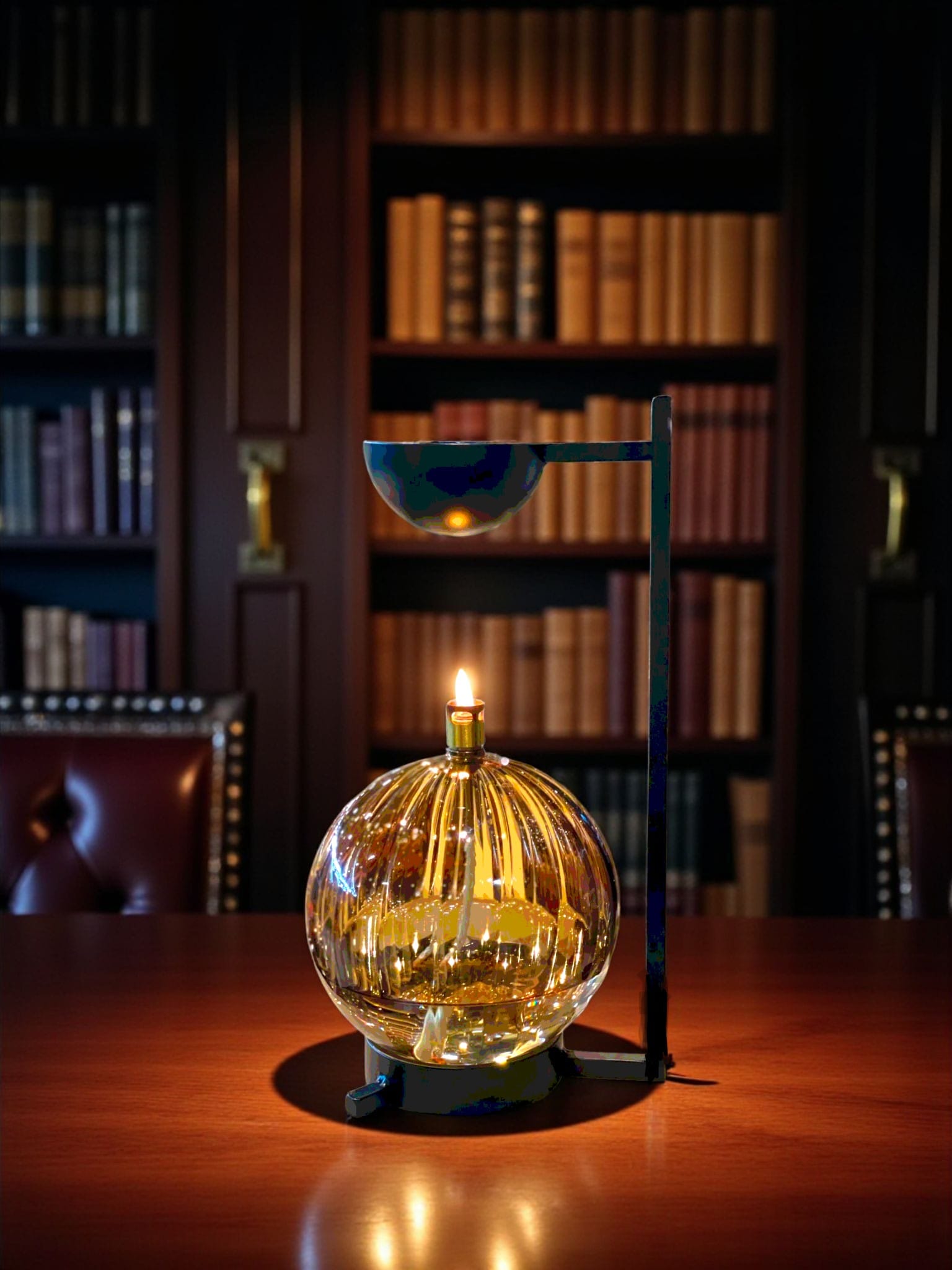 Accessories | Fragrance burner Black or Beige with Melt Wax