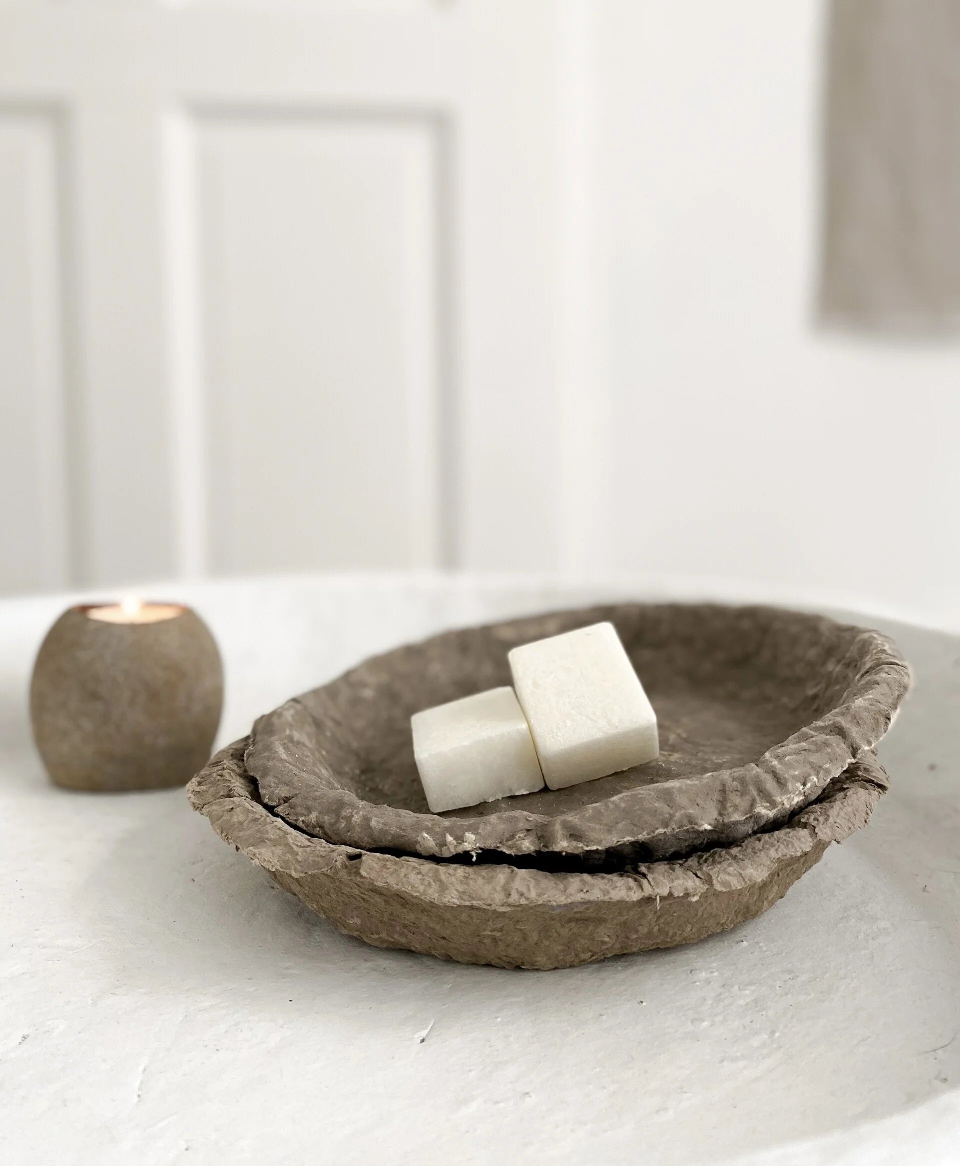 Amberblokje | White musk / vanilla amberblokjes