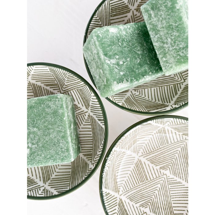 Schaaltje | Amberblokjes schaaltje Mykonos