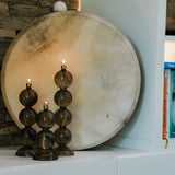 Olielamp | Collier champagne brass