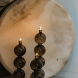 Olielamp | Collier champagne brass