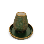 Schaal | Crocodile Bowl Green