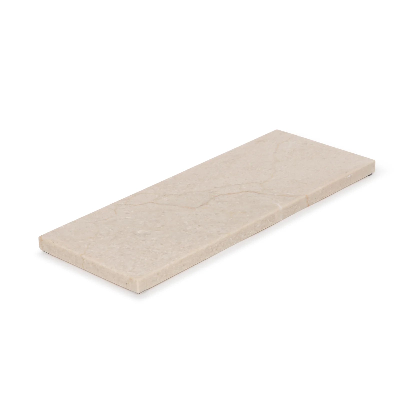 Marmer dienblad rechthoek S Beige