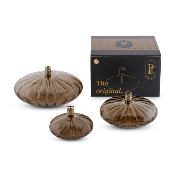 Oillamp | Disc elegant champagne brass
