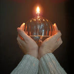 Olielamp | Rond Elegant Messing