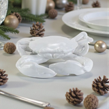 Ornament | CRAB white