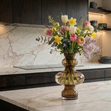 Vase | Round vase on stand