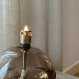 Oil lamp | Champagne Beige Round